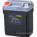 12.8V 6AH YB14-A2 Batterie de démarrage de motocyclette au lithium-ion au lithium-a2